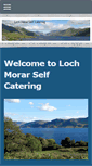 Mobile Screenshot of lochmorarselfcatering.co.uk