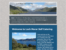 Tablet Screenshot of lochmorarselfcatering.co.uk